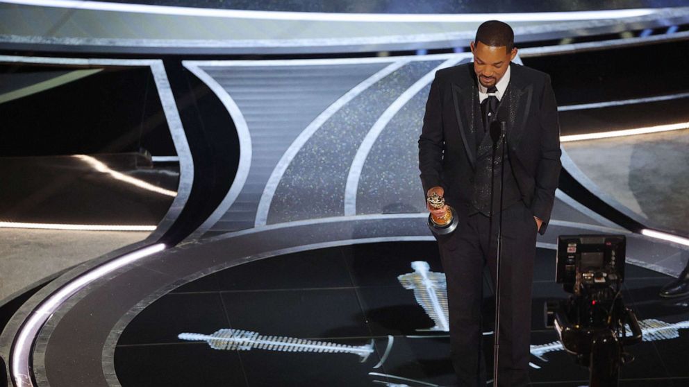 PHOTO: Will Smith wins the Oscar for Best Actor in 