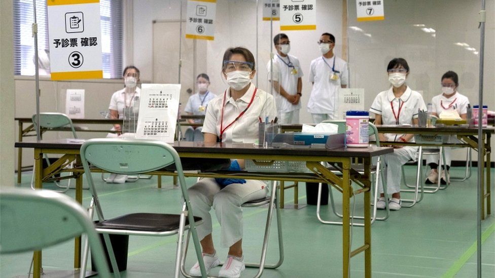 日本疫苗接种场所