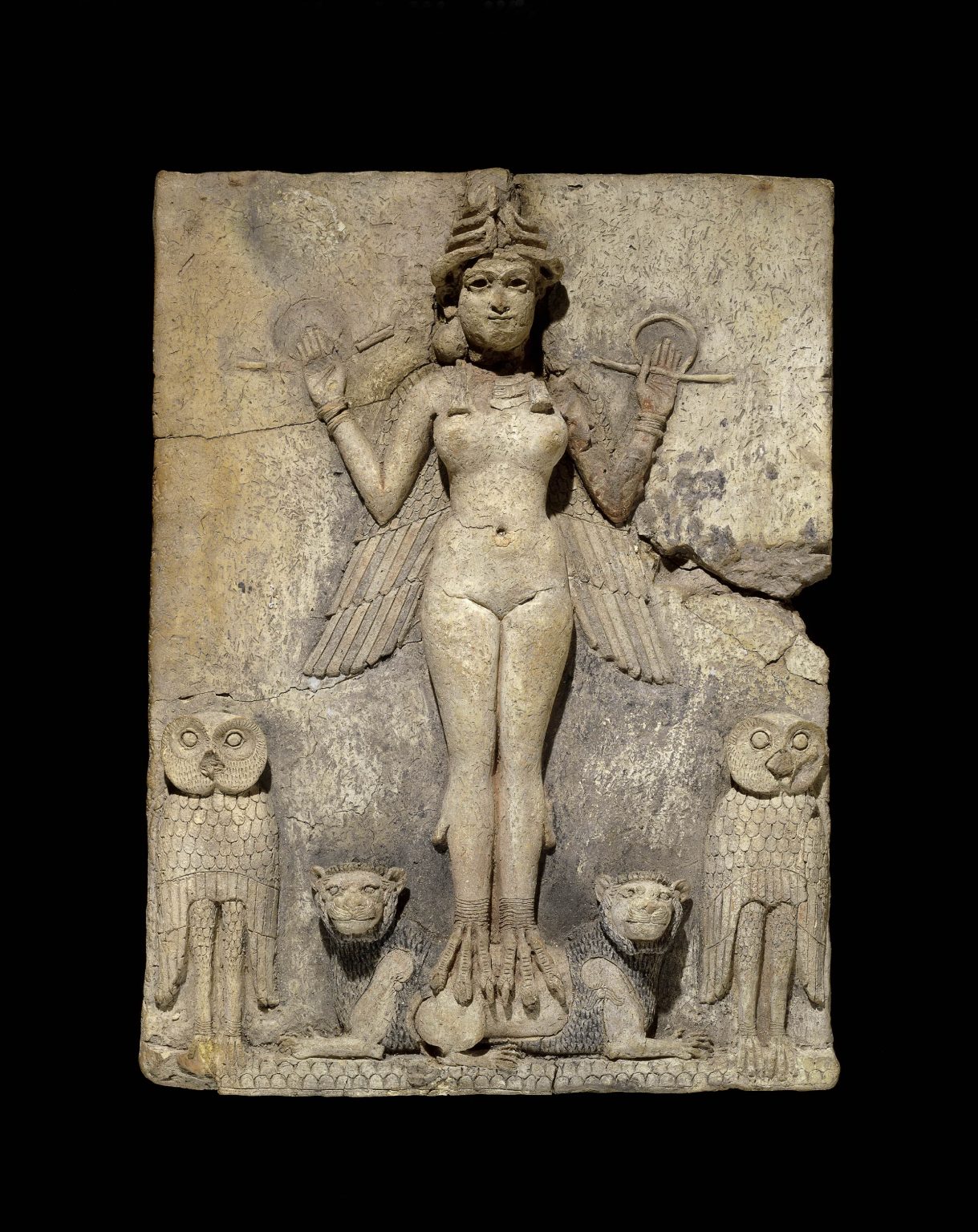 古巴比伦女神伊什塔尔，伊拉克南部，公元前19至18世纪