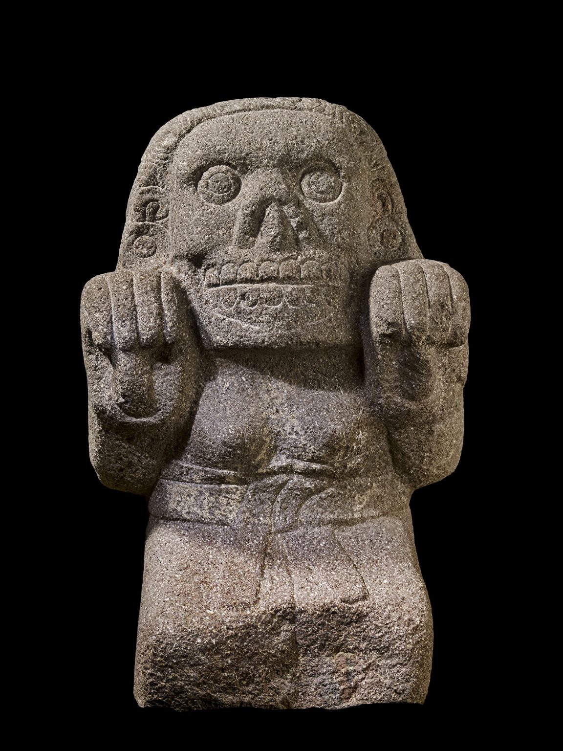 奇瓦特特奥石雕，墨西哥，约1400-1521年