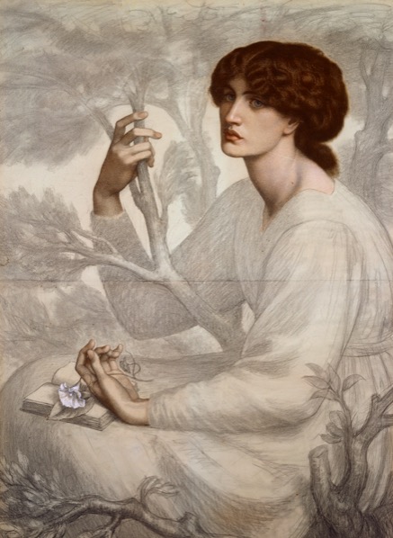 罗塞蒂（1828-1882），《白日梦》