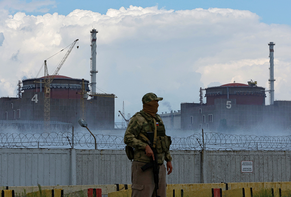 扎波罗热核电站。澎湃影像  资料图