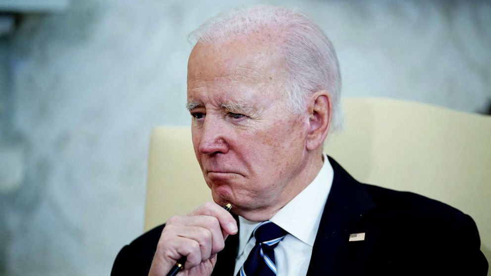PHOTO: President Joe Biden in the Oval Office of the White House in Washington, D.C., on Jan. 13, 2023.